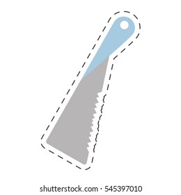 cleaver kitchen and cooking utensils cut line vector illustration eps 10