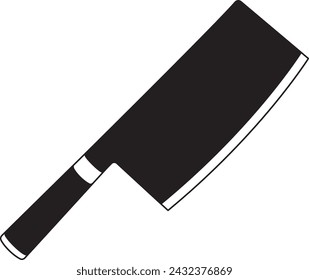 Cleaver - Küchenmesser Illustration in Vektor