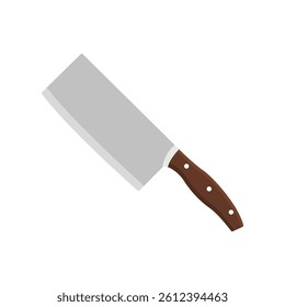 cleaver knife flat icon illustration
