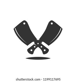 CLEAVER KNIFE VECTOR as Logo, Symbol, Icon Design.