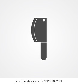 Cleaver vector icon sign symbol