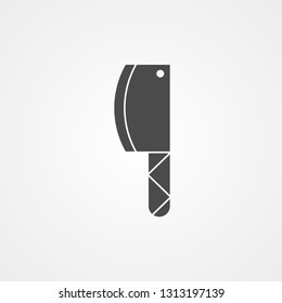 Cleaver vector icon sign symbol