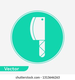 Cleaver vector icon sign symbol