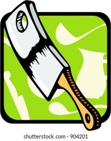 Cleaver.Vector illustration