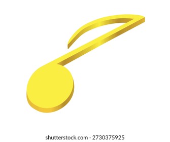 Vetor 3D do sinal de marca Clef.