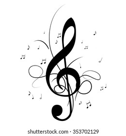 Clef Music Notes