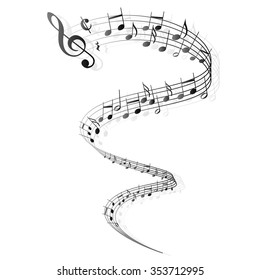 Clef Music Notes