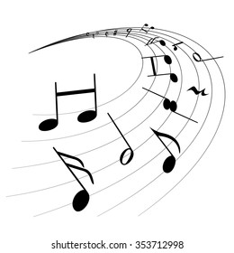 Clef Music Notes
