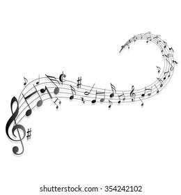 Clef Music Notes