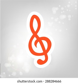 clef orange for icons