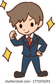 clench one's fists in triumph