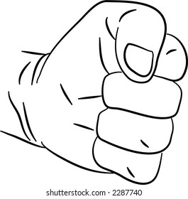 clenched fist