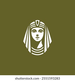 Cleopatra lady logo for sale.