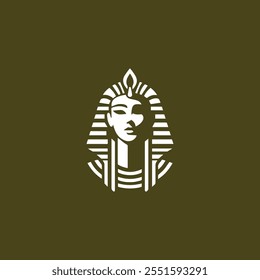 Cleopatra lady logo for sale.