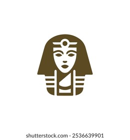 Logotipo Cleopatra pronto para venda.