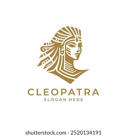 Logotipo Cleopatra, Design de logotipo vetorial grátis