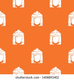 Cleopatra pattern vector orange for any web design best