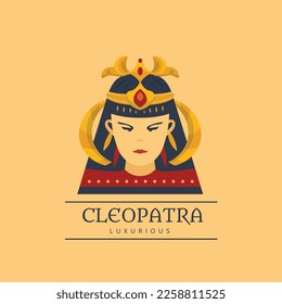 Cleopatra vector illustration design