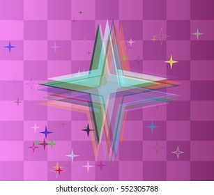 clever cosmos vector background of poster, look between pretty booklet