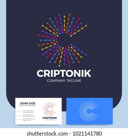 Clever and creative dots or point crypto letter c logo smart and idea logotype. crypto, coin, currency, bitcoin, cryptocurrency, blockchain, mining, nft