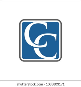Clever and creative, dots or point letter C logo. Smart and idea logotype