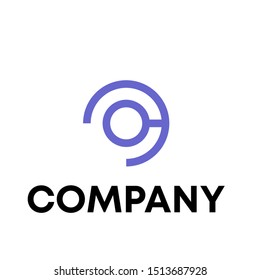 Clever and creative Letter C logo icon design template elements