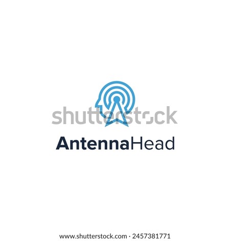The clever design combination between the antenna and the head becomes a unique design