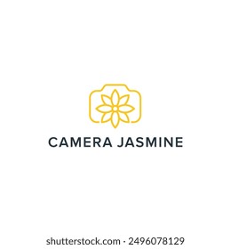 A clever design combination between the camera and jasmine flowers into a unique design