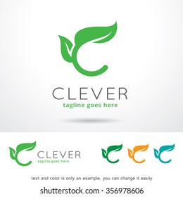 Clever Letter C Logo Template Design Vector