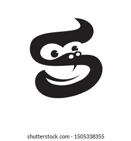 A clever and minimalist vector logo integrating a smiling monkey face into the shape of the letter S. This playful design features clean black lines, symbolizing creativity, friendliness, and intelligence. Perfect for children's brands, toy stores, creative agencies, mobile apps, pet shops, and fun lifestyle branding looking for a unique animal-themed monogram.