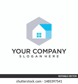 CLEVER, SMART AND SIMPLE REAL ESTATE LOGO DESIGN