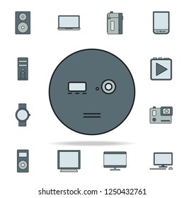 clever vacuum cleaner icon. Devices icons universal set for web and mobile