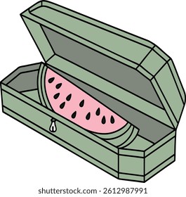 A clever and visually arresting conceptual vector illustration