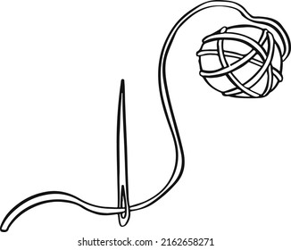 Gewindeschneiden des Gewindes in der Vektorgrafik