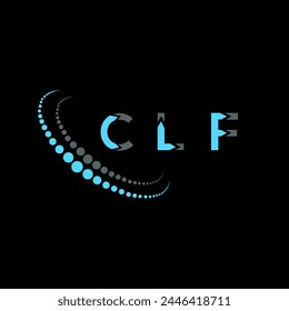 CLF letter logo abstract design. CLF unique design. CLF.
