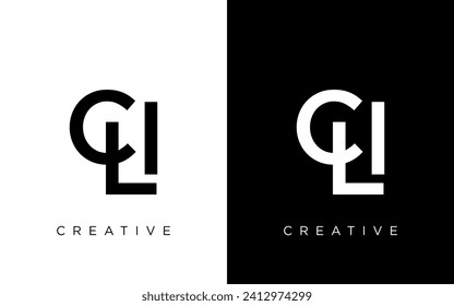 CLI Letter Initial Logo Design Template Vector Illustration