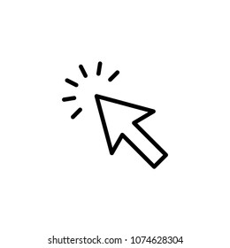 click arrow icon