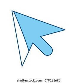 Click arrow symbol