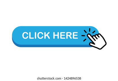 Click Button Hand Clicking Stock Vector (Royalty Free) 1424896538 ...