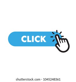 Click button with hand icon