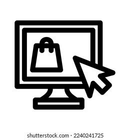 click to buy icon or logo isolated sign symbol vector illustration - high quality black style vector icons
