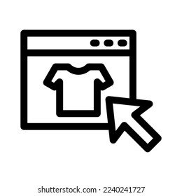 click to buy icon or logo isolated sign symbol vector illustration - high quality black style vector icons

