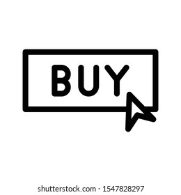 click buy vector glyph icon
