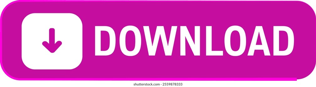 Click the cursor blank button icon isolated on a transparent background. Online shopping icons donate
