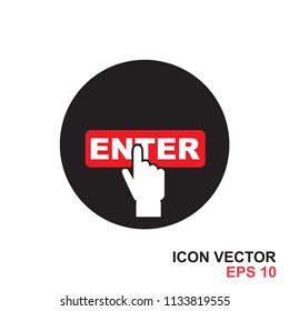 Click Enter Icon