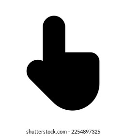 Click Finger Icon Vector Symbol Design Illustration