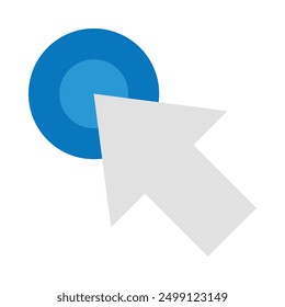 Hacer clic Flat Icon Design para el personal y el Uso comercial