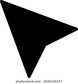 click glyph icon illustration vector