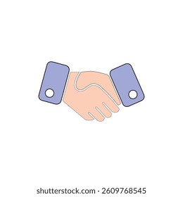 Click with hand cursor. Icon for design. Easily editable