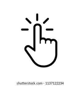 Click hand icon